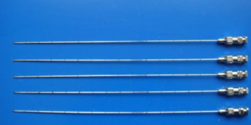 醫療器械金屬穿刺針旋轉刻度打標