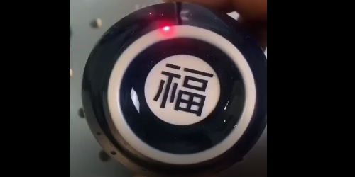 陶瓷茶具激光打標機---威斯邁激光