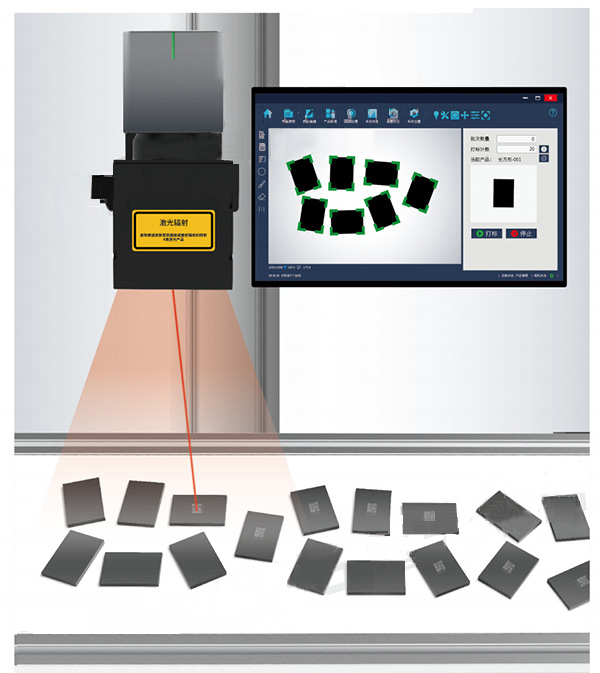 CCD視覺激光鐳雕機 CCD視覺激光鐳雕機